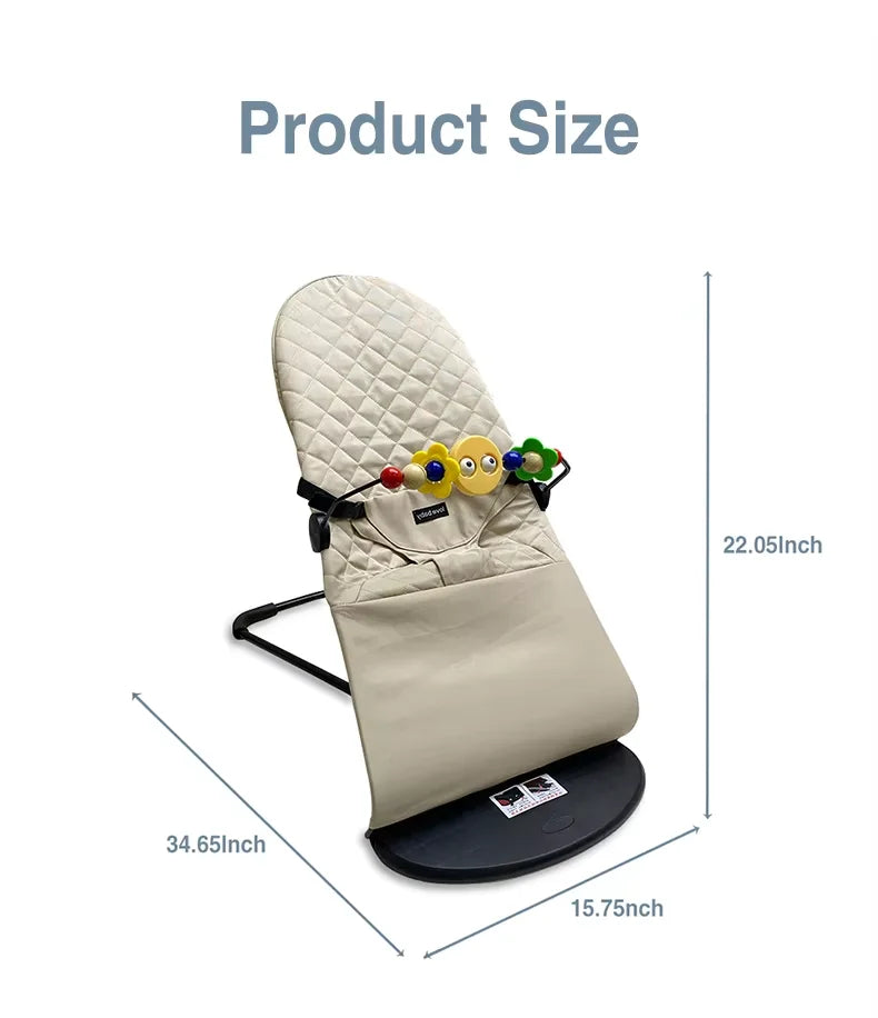 Ergonomischer Babysitz 0-12 Monate – Atmungsaktiv, Faltbar & Mit 3 Höhenverstellungen