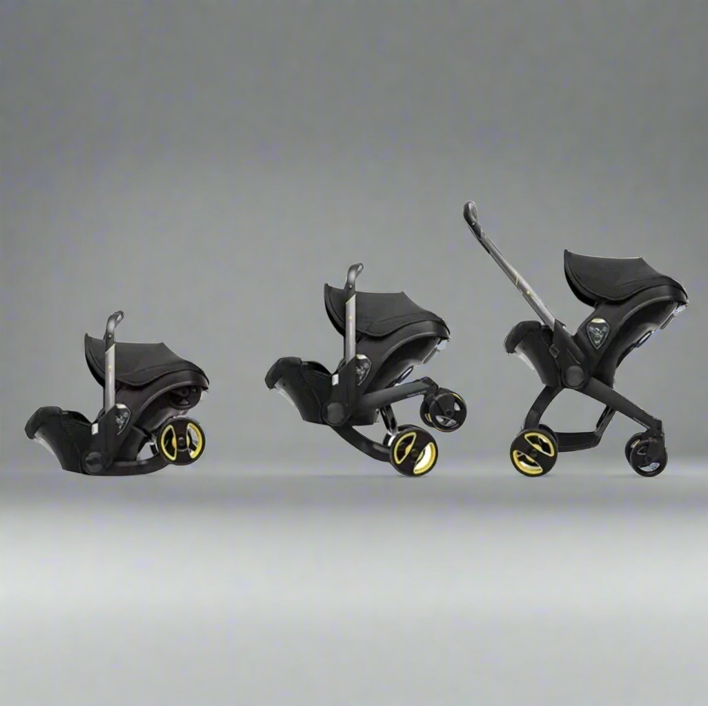 4in1 Kinderwagen Buggy Babywagen Set leicht faltbar Auto Babyschale Neugeborene