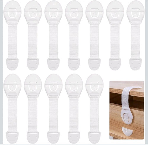 10x Kindersicherung Schrankschloss Tür Baby Schutz Schubladen, Für Küche & Mehr