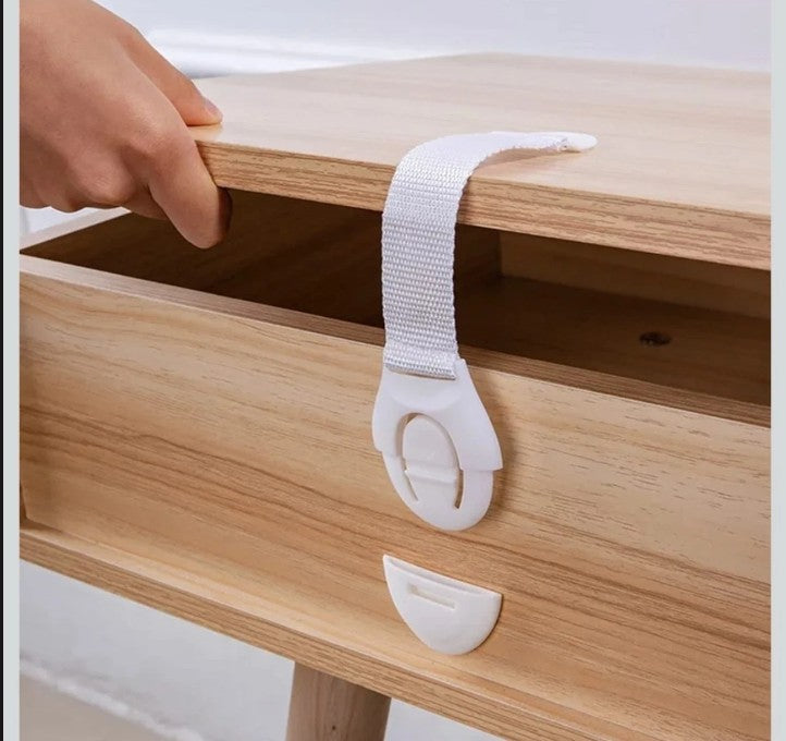10x Kindersicherung Schrankschloss Tür Baby Schutz Schubladen, Für Küche & Mehr